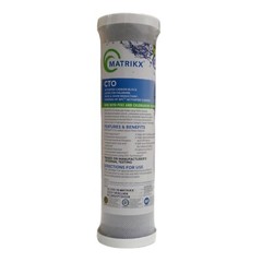 Matrikx 32-250-10-MATRIKX (20 PACK) CTO 5-Micron 2.5″ X 10″ Chlorine/Taste/Odor