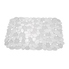 iDesign 15.5 in. L X 12 in. W X 12 in. H Plastic Sink Mat