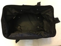 New Dewalt Heavy Duty Ballistic Nylon Tool Bag 15” w Runners & 3 outside Pockets