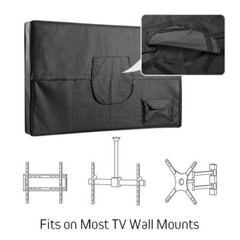 Outdoor Weatherproof Water Resistant TV Cover for 30 32 40 42 46 50 55 58 60 65″