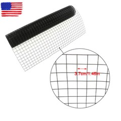 1.5in 48in x 50ft Hardware Cloth Welded Wire Mesh Chicken Wire Poultry Fence