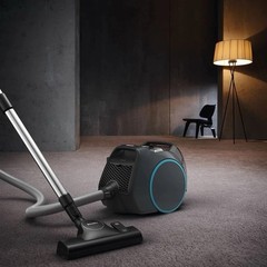 Miele Boost CX1 Graphite Grey Blue Compact Bagless Vacuum. FREE SHIPPING!