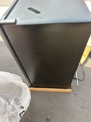 Mainstays 3.3 cu ft Single Door Mini Fridge Black M8004