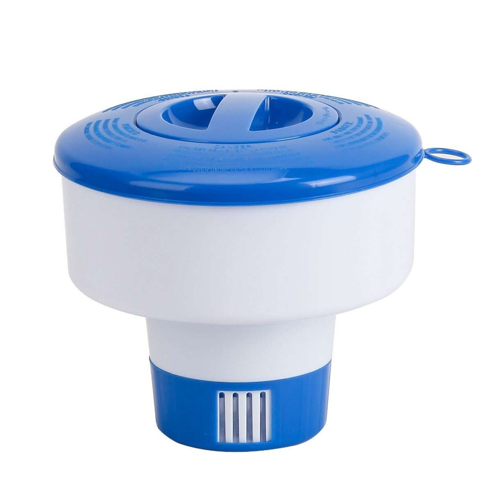 1-3Pcs Floating Chlorine Dispenser Swimming Pool Spa Tablet Chemical Floater Tub