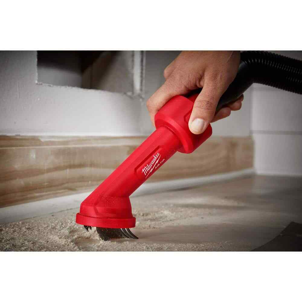 1-1/4 In. – 2-1/2 In. Cross Brush Tool Wet/Dry Shop Vacuum Attachment (1-Piece)