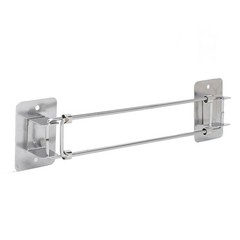 Adjustable Bathroom Corner Storage Bar Stainless Steel Shower 7.68-13.58in MISR