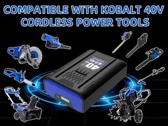 2 PACK For Kobalt 40v MAX 4.0 Ah Extended Run Li-Ion Battery KB440-03 KB540-06