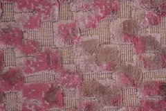 Pink Modern Abstract Area Rug 5×7 Handmade Wool Carpet for Any Room