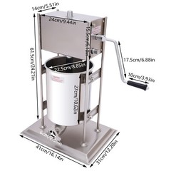 For Commercial Manual Spanish Churro Machine 10L Vertical Churrera Churros Maker