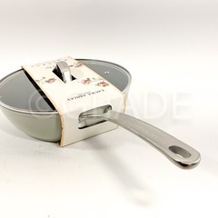 Laura Ashley Non-stick 11″ Sauté Pan Stainless Steel Handle New