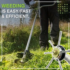 Universal Steel Wire Trimmer Head, Wire Trimming Head for Weedeater, Wire Trimme