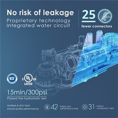 Waterdrop G3 Reverse Osmosis System, NSF Certified, Tankless, Under Sink System