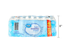 Great Value Purified Drinking Water, 16.9 fl oz Bottles, 40 Count Pack