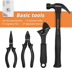 218 PCS General Household Hand Tool Set with Plier, Screwdriver Set,Socket Set