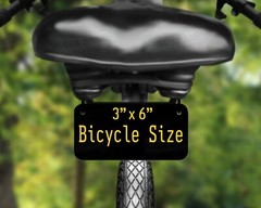 Personalized Custom License Plate Tag for Any State Wall Auto Car Bicycle ATV