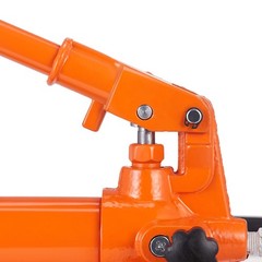 10 Ton Hydraulic For RAM Kit with Pump, 4.6ft Hose, Storage Case