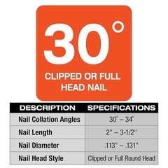 Milwaukee Tool 2745-20 M18 Fuel 30-Degree Framing Nailer (Tool Only)