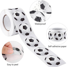500PCS Soccer Stickers for Kids, Teens, Adults – Sports Party Supplies