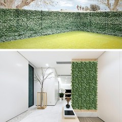 58 IN Artificial Faux Ivy Leaf Privacy Fence Screen Decor Panels Outdoor Hedge