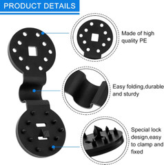 Shade Cloth Heavy Duty Lock Grip, Shade Cloth Clips Windproof Awning Clamp Grip