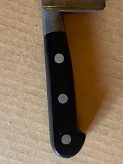 SABATIER France 4 STAR ELEPHANT 12″ CHEF KNIFE CARBON STEEL Full TANG