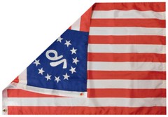 BETSY ROSS ’76 Flag 2X3 Feet 100% American Flag Brass Grommet USA SPIRIT OF 1776
