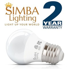 [6 Pack] LED A15 Refrigerator 4W 120V 40W Equivalent Bulbs E26 5000K Daylight