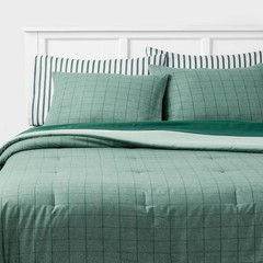 5pc Twin Comforter and Sheet Set Emerald Green – Room Essentials