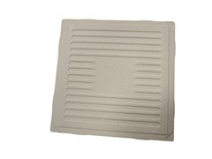 Avocado Green Ceramic Tile Shower Backsplash 4.25 in Subway Mid Century Modern