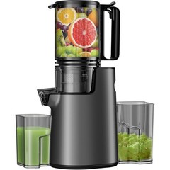 YPONE YZJ-Y Cold Press Juicer, Masticating Juicer with 5.4-Inch Wide Feed Chute,