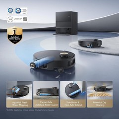 DREAME Aqua10 Roller AE Robot Vacuum Roller Mop Carpet-Safe Roller Guard