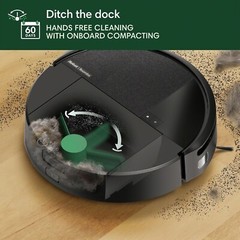 iRobot Roomba 205 DustCompactor Vacuum – Auto-Compacts, LiDAR, Alexa, 60-Day Bin