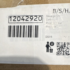 12042920 NEW OEM BOSCH Refrigerator Control Unit Programmed factory Sealed
