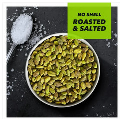 Wonderful Pistachios, No Shells Roasted & Salted Pistachios, 12 Ounce Bag