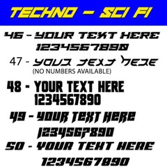 Custom Text Vinyl Lettering Sticker Decal Window Trailer Business Car Name Boat