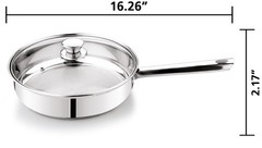 10-Piece Stainless Steel Cookware Set Pots and Pans Kitchen Cooking Set