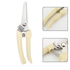 2 Pack Garden Pruning Shears Set Bypass Pruner Straight Blade Scissors USA
