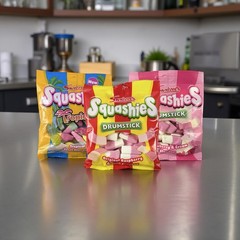 Swizzels Squashies Imported Candy – 100 g Bag | Choose Flavor | Soft & Squishy S