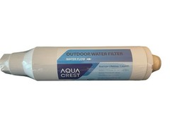 AquaCrest Aqua Optima Evolve Outdoor Water Filter White Plastic New