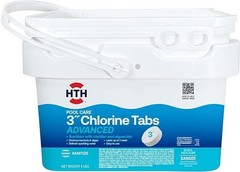 HTH™ Pool Care 3″ Trichloro Swimming Pool Chlorine Tabs Advanced – Choose Size