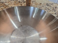 Williams Sonoma Professional Cookware 12” Copper and Stainless Steel-lined Wok