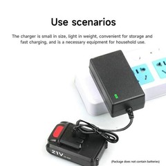 1PCS Universal 21V 1000mAh Battery Charger For Most 20V 21V Power Tools Battery