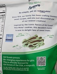 Edward Marc Chocolatier Girl Scouts Thin Mints Snappers 16 Oz, Kosher FREE SHIP