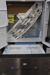 GE Profile PXD22BYPFS 36″ Stainless CD French Door Refrigerator NOB #161387