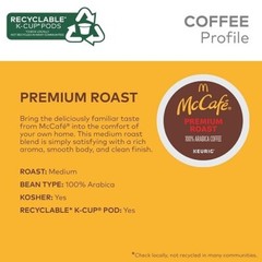 McCafé Premium Roast Coffee Keurig K-Cup Pods, Medium Roast, 96 Count