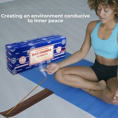 Satya Sai Baba Nag Champa 250gm Box Agarbatti Incense Sticks Hand Rolled