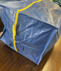 Ikea Storage Bag, Laundry – Blue — SET of 10 NEW! Free shipping