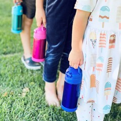 Thermos 12 oz. Kid’s Funtainer Vacuum Insulated Stainless Steel Water Bottle