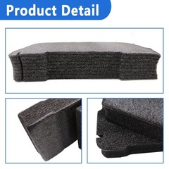 2 PCS Econo Foam Inserts for Milwaukee Packout Tool Box Organizer 48-22-8430