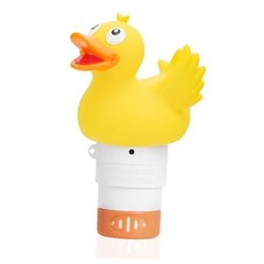 Duck Chlorine Floater for 1″ Tab ONLY, Mini Floating Pool Chlorine Dispenser